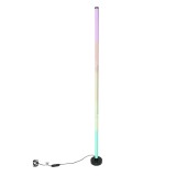 Lampa de podea decorativa LED RGB 10W dimabila, mod muzica, dinamic, static cu telecomanda, bluetooth, aplicatie Raingel
