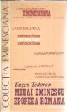 Mihai Eminescu Epopeea Romana Eugen Todoran Editura Junimea 1981 Carte Literatura Romana Clasica