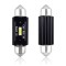 Set becuri auto cu LED CANBUS sofit compatibil C5W 1 SMD 39mm Alb 12/24V,