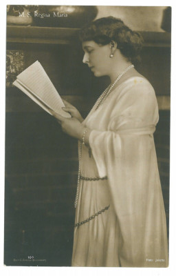 3185 - Regina MARIA, Queen MARY, Regale, Romania - old postcard - unused foto