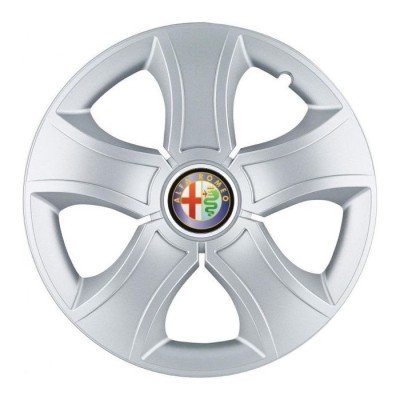 Set 4 Capace Roti 14 inchi (R14) Bis Gri, Compatibile Cu Alfa Romeo foto