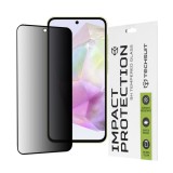 Folie pentru Samsung Galaxy A35 5G / A55 5G / M35 - Techsuit 111D Privacy Full&nbsp;Glue - Black