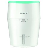 Umidificator de aer HU4801/01, tehnologie NanoCloud, rezervor 2 l, 200 ml/h, alb/verde, Philips