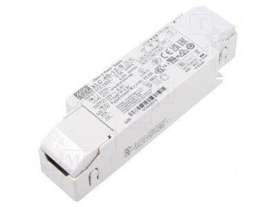Alimentator pulsatoriu LED 40W 12VDC 0&amp;divide;3,4A 100&amp;divide;305VAC OUT: 1 - Alimentator LED 40W 12VDC foto
