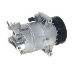 Compresor aer conditionat Nissan Qashqai/Qashqai +2 (J10), 01.2010-12.2013, motorizare 1.6 85kw, benzina, rola curea 115 mm, 6 caneluri, Delphi tip: