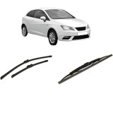 Cumpara ieftin Set 3 stergatoare SEAT IBIZA IV SC (6J1, 6P5) 2008-2016, parbriz si luneta, Bosch Twin-Aerotwin