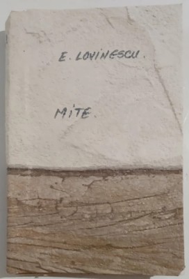E. Lovinescu - Mite foto