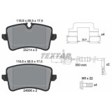 Placute frana Audi A8 D4 (4h2 4h8 4hc 4hl) 11.09-01.18, Spate, TEXTAR