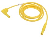Cablu de măsurare HIRSCHMANN 16A 1kV, 2m, galben, cod 934184103