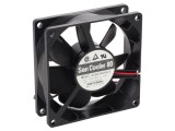 Ventilator DC Axial 24V 80x80x25mm 72m3/h 34dBA SANYO DENKI 9A0824S4021