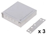 Carcasă ecranare oțel 68x68x17mm