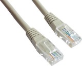 PATCH CORD UTP GEMBIRD Cat5e, cupru-aluminiu, 10 m, gri, AWG26, &quot;PP12-10M&quot; (timbru verde 0.18 lei)