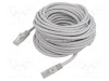Cablul Patch U/UTP 6 litat Cu PVC gri 7,5m 26AWG GEMBIRD