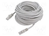 Cablul Patch U/UTP 6 litat Cu PVC gri 7,5m 26AWG GEMBIRD
