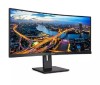 Monitor LED Philips 346B1C/00 34 inch Curbat 100Hz 5ms VA 3440x1440 DP HDMI USB-C RJ45
