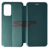 Husa Flip Cover Samsung Galaxy A52s 5G, Piele Eco, Protectie 360, Sea Green