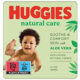 Servetele umede Huggies Aloe Trio, 3 x 56 buc