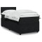 vidaXL Pat box spring cu saltea, negru, 90x200 cm, catifea 3287634
