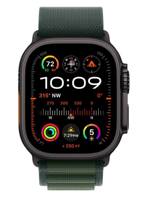 APPLE WATCH ULTRA2 49 BK TI DG ALP S-PRO