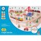 Circuit cu tren marfar - 133 piese