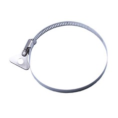 Colier din inox cu fluture din metal, 22 - 32 mm, 10 buc / set foto