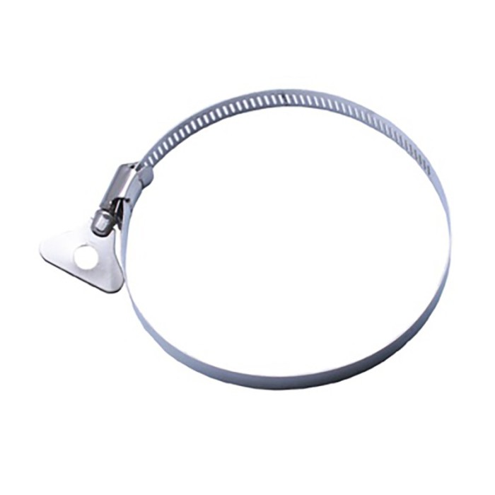 Colier din inox cu fluture din metal, 38 - 57 mm, 10 buc / set