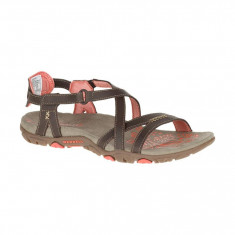 Sandale Femei casual Piele Merrell Sandspur Rose Leather foto