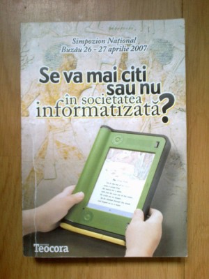 w3 Se va mai citi sau in in societatea informatizata? foto