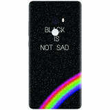 Husa silicon pentru Xiaomi Mi Mix 2, Black Is Not Sad