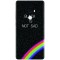 Husa silicon pentru Xiaomi Mi Mix 2, Black Is Not Sad