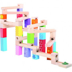 Marble Run din Lemn foto