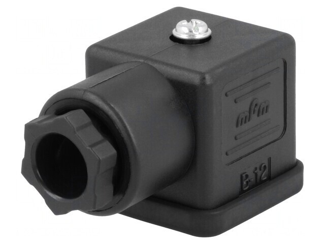 Conector cu Valvă Mufă Format A 18mm 3 PIN pe Cablu