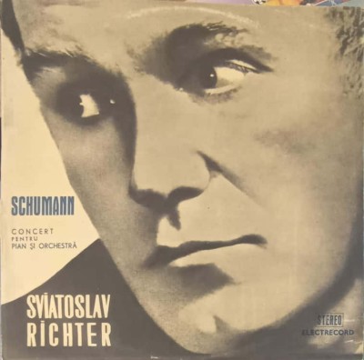 Disc vinil, LP. CONCERT PENTRU PIAN SI ORCHESTRA IN LA MINOR, OP. 54-SCHUMANN-218362 foto