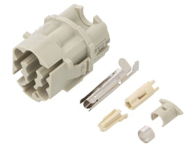 Conector circular tată Han F B PIN 13 4 4 4 PE crimpat foto