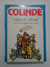 COLINDE - CULEGERE DE G. BREAZUL foto