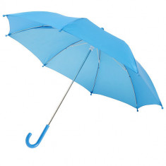 Umbrela 17 inch pentru copii, rezistenta la vant, Everestus, 20IAN054, Poliester, Albastru, saculet inclus foto