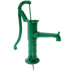 Pompa manuala decorativa din fonta Abisynka, 28 l / min, Ibo Dambat IB060000 foto