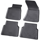 Set de 4 covorase cauciuc 3D stil tavita premium pentru Audi A8 D4 4H 2010-2017, Recambo