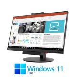 All-in-One Lenovo TIO24 Gen 3, Quad Core i3-8100T, 16GB DDR4, SSD, FHD, Win 11 Pro