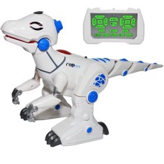 Robot dinozaur Velociraptor cu radiocomanda si acumulator reincarcabil foto