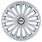 Set 4 Capace Roti, potrivite jantelor de R14, pentru Fiat, model dino cromat