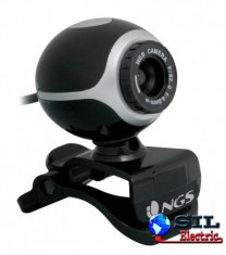Camera web 5.0 megapixeli negru, NGS foto