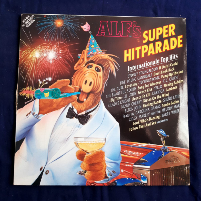 various - Alf&#039;s Super Hitparade _ dublu vinyl, 2 X LP _ Polystar, EU, 1989