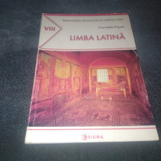 MANUAL LIMBA LATINA CLASA A VIII A CORNELIA FRISAN 2001