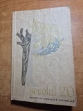 revista secolul 20 - revista de literatura universala - martie 1962