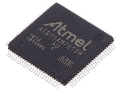 Microcontroler ARM7TDMI LQFP100, USB foto