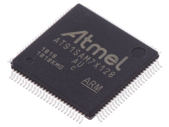 Microcontroler ARM7TDMI LQFP100, USB