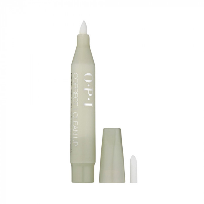 Creion corector pentru lacul de unghii, Opi, Nail Correct and Clean up corrector pen