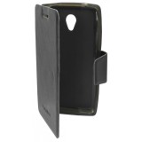 Husa tip carte Aimi neagra pentru Allview E2 Living