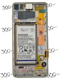 Display Samsung SM-G973 S10 PRISM WHITE ( Service Pack )